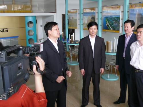 沛县向导到我公司旅行考察