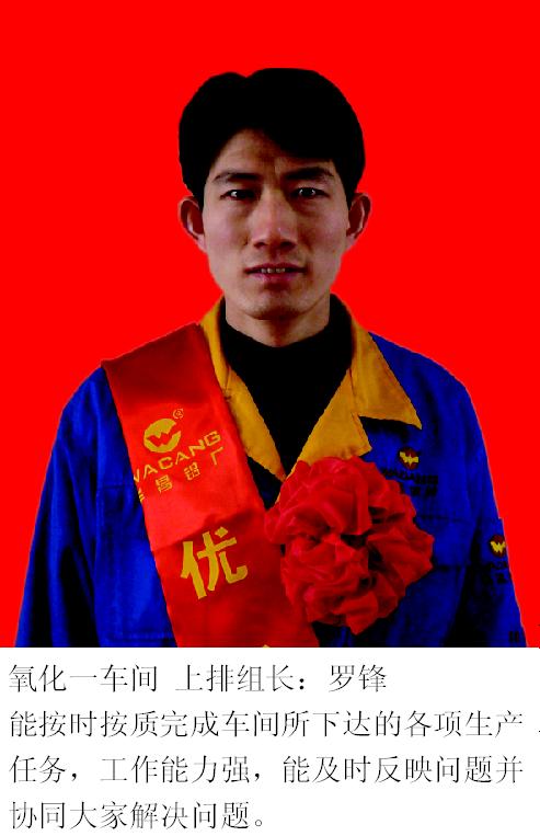 2008年度9393体育铝厂优异员工-伟昌铝材