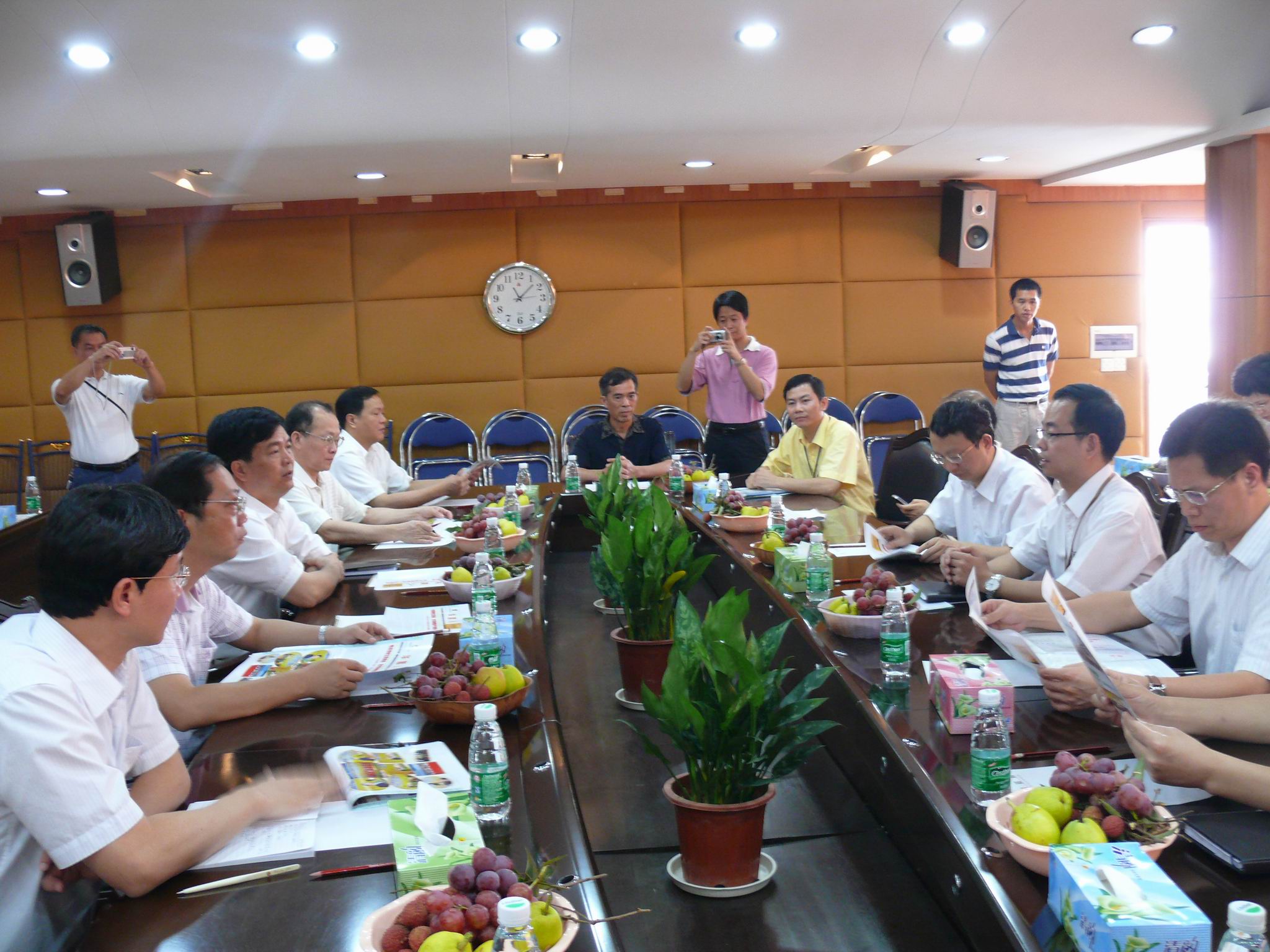 省统计局向导到我司调研“三增进一坚持”事情-伟昌铝材