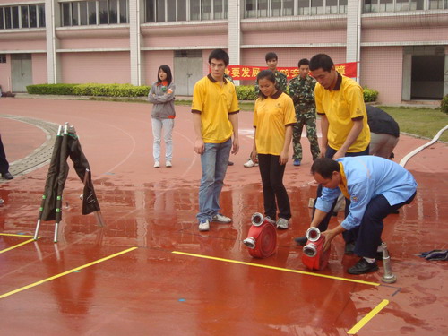 我公司加入2009水头村消防运动会-伟昌铝材