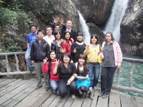 仙踪大瀑布，，灵气白水寨之游