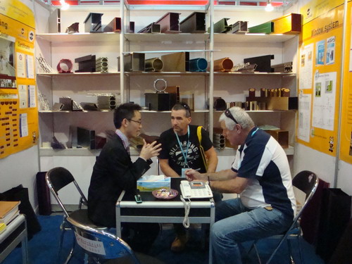 我公司加入第110届秋交会-伟昌铝材