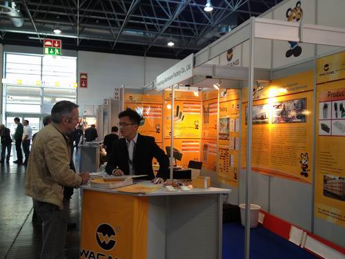 我司加入2012年德国铝工业展览会-伟昌铝材