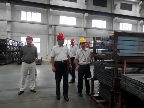 河南省商务厅戴松军副厅长一行到我司旅行考察-伟昌铝材