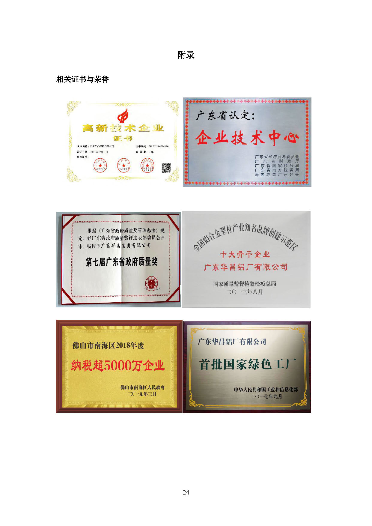 2024年度9393体育ESG报告-伟昌铝材