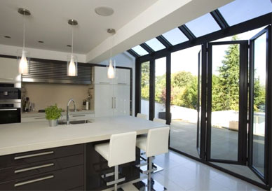 厨房折叠门优弱点，，你知道几点?