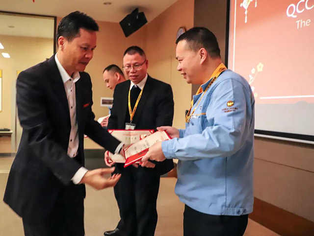 2021 年度QCC小组活动效果一等奖