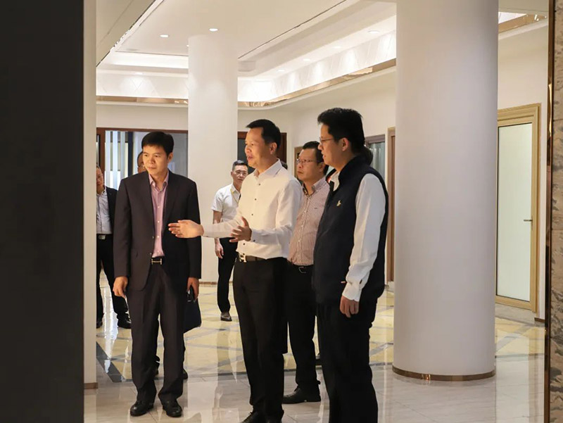 南海区政府向导一行莅临9393体育集团调研考察（二）