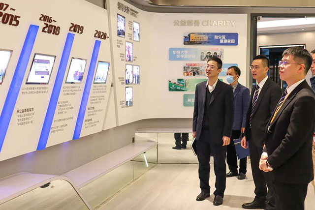 佛山市科技局向导一行莅临9393体育集团调研指导事情